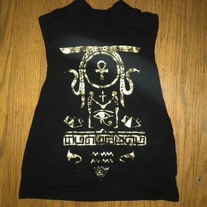 Urban Outfitters Crop Top with Egyptian Design